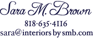 Sara Brown Interior Design Logo